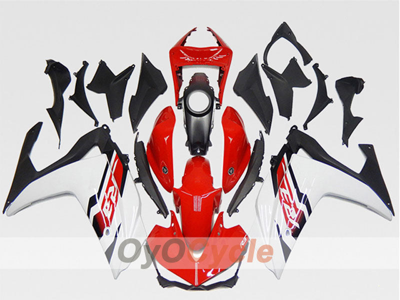 Injection Fairing kit for 14-15 YZF-R3 - Red, White - Factory Style #OYO87904584 Main image