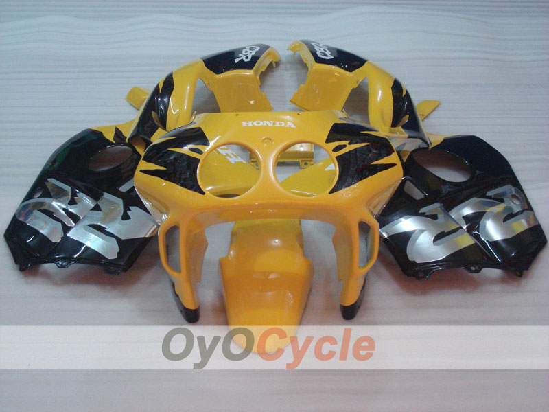 Injection Fairing kit for 90-94 CBR250RR - Yellow, Black - Factory Style #OYO87904758