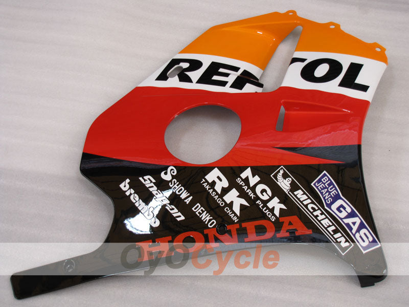 Injection Fairing kit for 90-94 CBR250RR - Red, White - Factory Style #OYO87904760