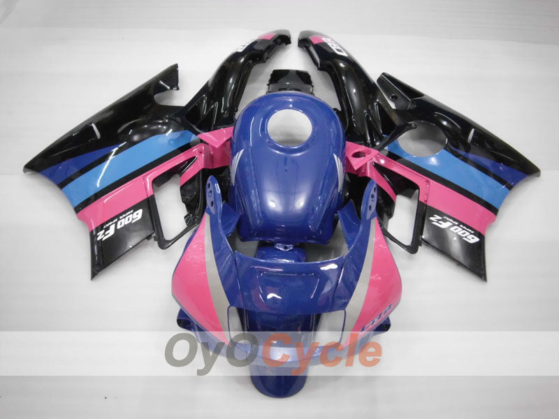 Fairing kit for 91-94 Honda CBR600 F2 - Blue, White - Factory Style #OYO87904761