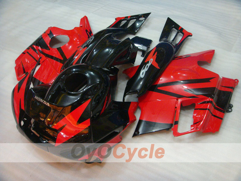 Fairing kit for 91-94 Honda CBR600 F2 - Red, White - Factory Style #OYO87904762 Main image