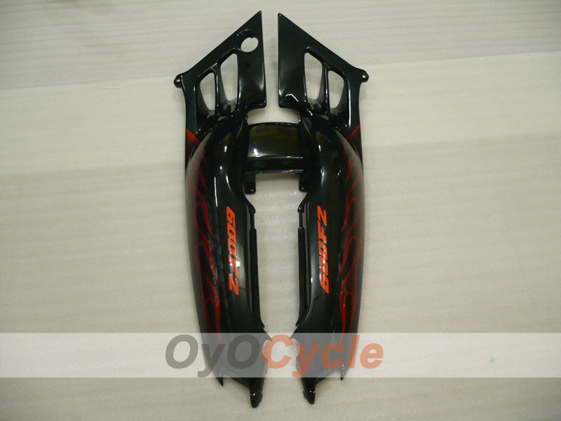 Fairing kit for 91-94 Honda CBR600 F2 - Red, Black - Flame #OYO87904763