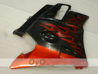 Fairing kit for 91-94 Honda CBR600 F2 - Red, Black - Flame #OYO87904763
