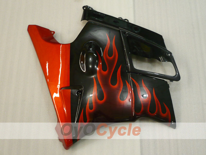 Fairing kit for 91-94 Honda CBR600 F2 - Red, Black - Flame #OYO87904763