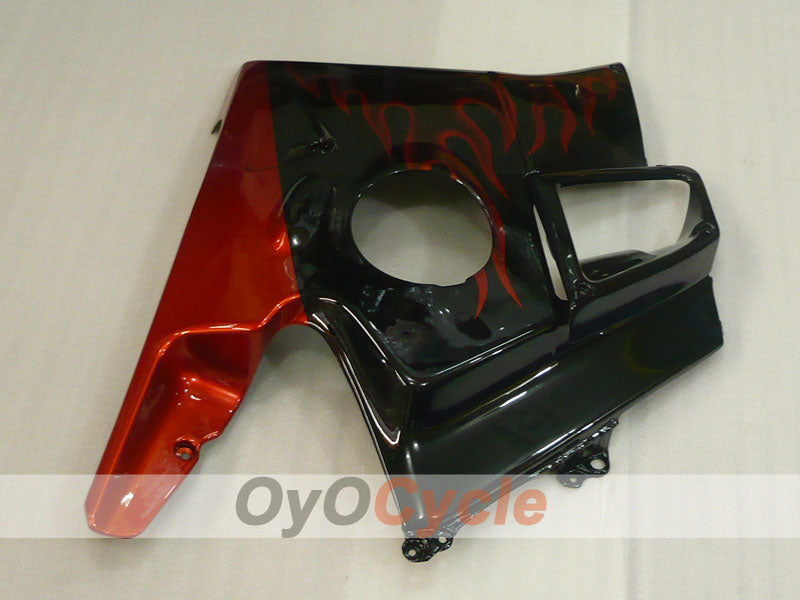 Fairing kit for 91-94 Honda CBR600 F2 - Red, Black - Flame #OYO87904763
