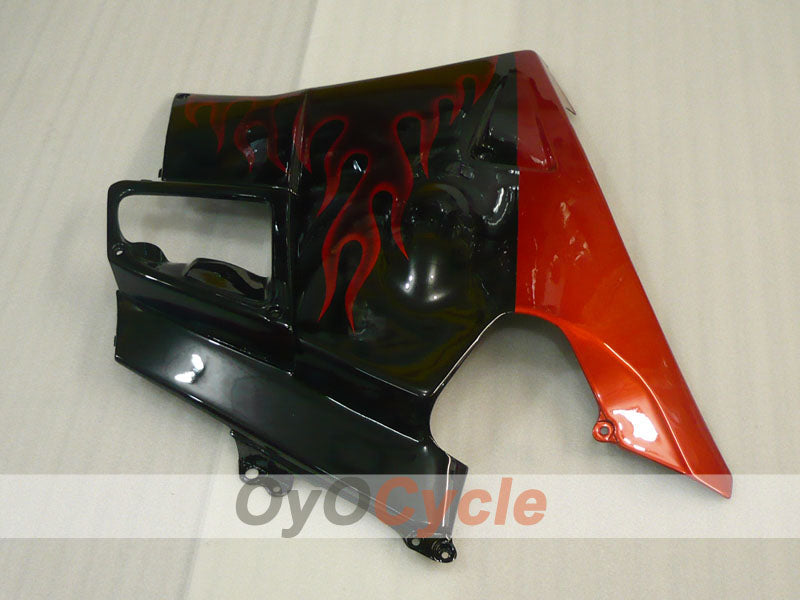 Fairing kit for 91-94 Honda CBR600 F2 - Red, Black - Flame #OYO87904763