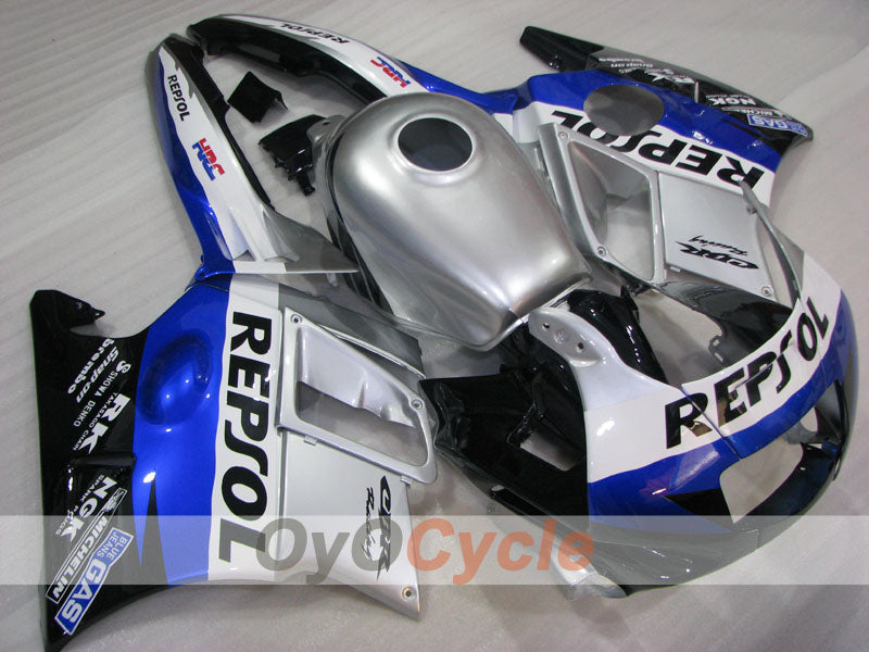 Fairing kit for 91-94 Honda CBR600 F2 - Blue, Black, Silver - PEPSI #OYO87904765 Main image