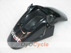 Fairing kit for 91-94 Honda CBR600 F2 - White, Black - West #OYO87904769