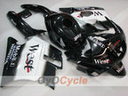 Fairing kit for 91-94 Honda CBR600 F2 - White, Black - West #OYO87904769