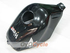 Fairing kit for 91-94 Honda CBR600 F2 - White, Black - West #OYO87904769