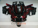 Fairing kit for 91-94 Honda CBR600 F2 - Red, Black - Flame #OYO87904771