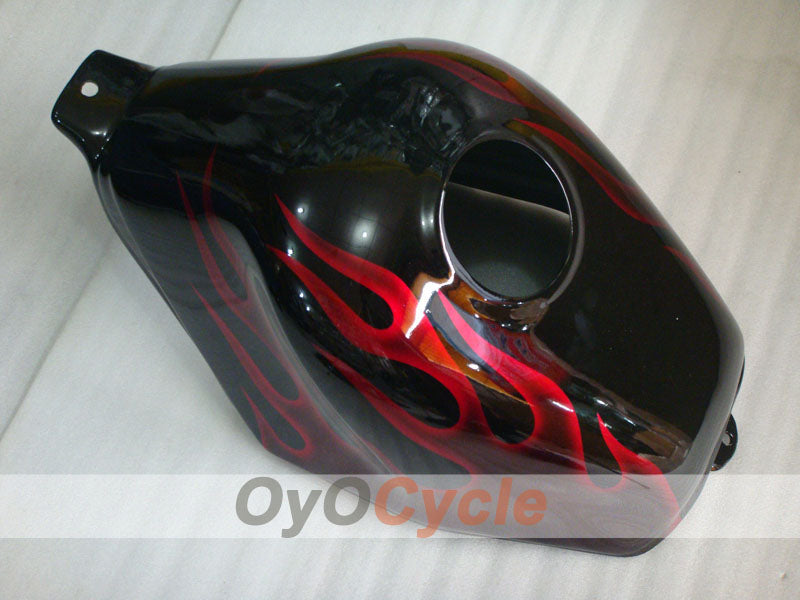 Fairing kit for 91-94 Honda CBR600 F2 - Red, Black - Flame #OYO87904771