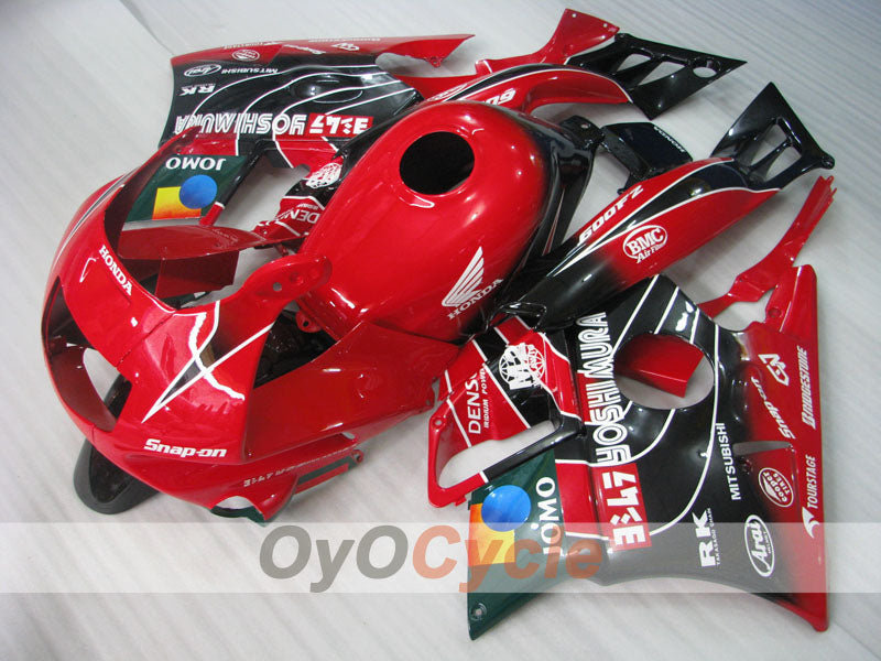 Fairing kit for 91-94 Honda CBR600 F2 - Red, Black - JOMO #OYO87904772 Main image