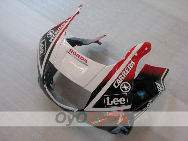 Fairing kit for 91-94 Honda CBR600 F2 - White, Black - Lee #OYO87904773