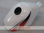 Fairing kit for 91-94 Honda CBR600 F2 - White, Black - Lee #OYO87904773
