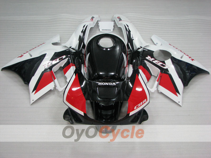 Fairing kit for 91-94 Honda CBR600 F2 - Red, Black - Factory Style #OYO87904774 Secondary image