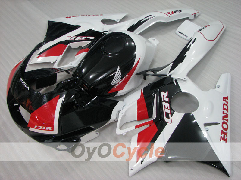 Fairing kit for 91-94 Honda CBR600 F2 - Red, Black - Factory Style #OYO87904774