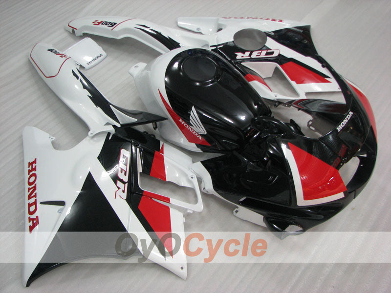 Fairing kit for 91-94 Honda CBR600 F2 - Red, Black - Factory Style #OYO87904774