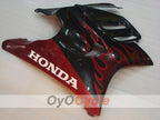 Injection Fairing kit for 95-96 CBR600F3 - Red, Black - Flame #OYO87904777