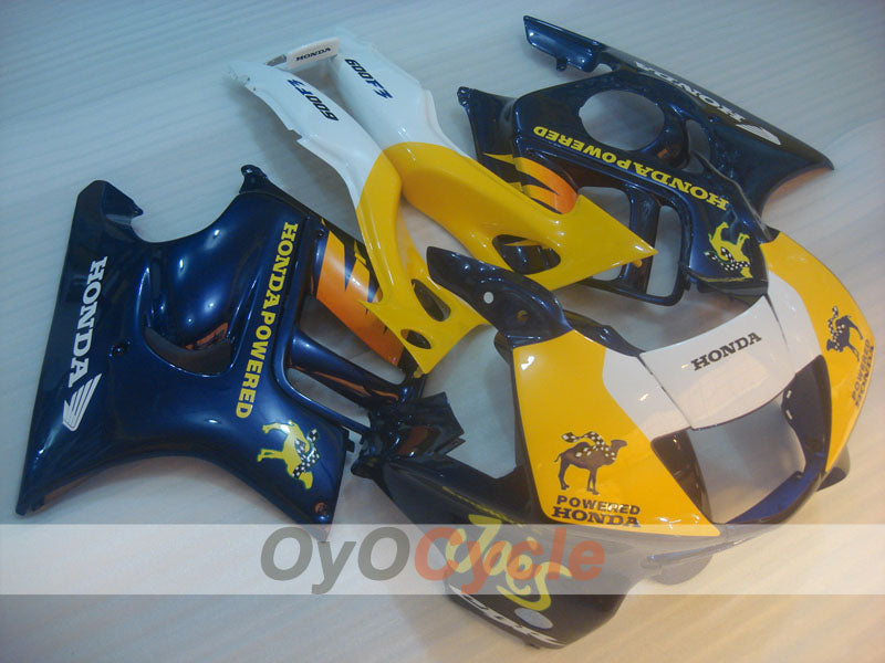 Injection Fairing kit for 97-98 CBR600F3 - Yellow, Blue, White - Customize #OYO87904800