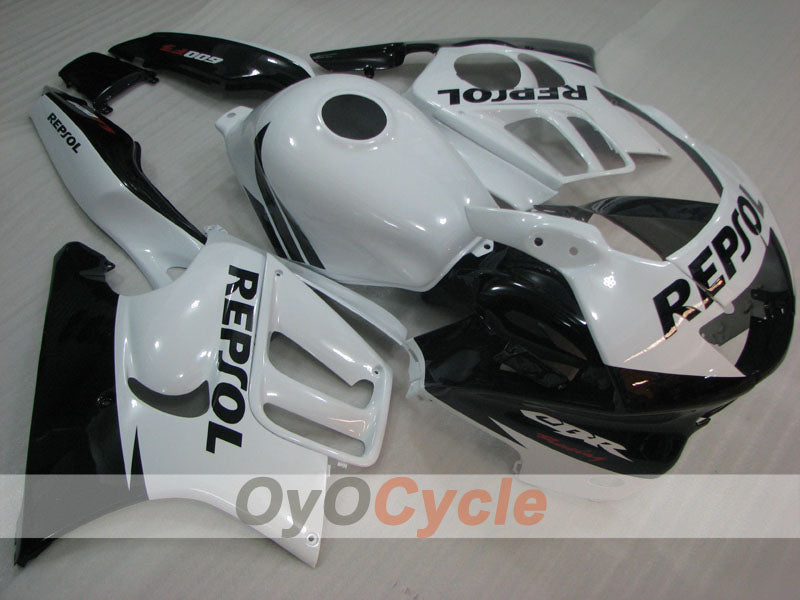 Injection Fairing kit for 97-98 CBR600F3 - White, Black - Repsol #OYO87904801 Secondary image