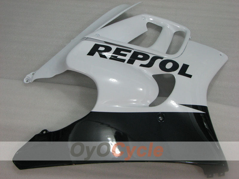 Injection Fairing kit for 95-96 CBR600F3 - White, Black - Repsol #OYO87904779