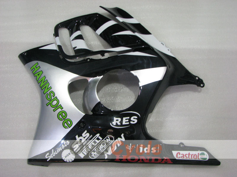Injection Fairing kit for 95-96 CBR600F3 - White, Black - HANN Spree #OYO87904781