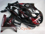 Injection Fairing kit for 95-96 CBR600F3 - Red, Black - Flame #OYO87900018