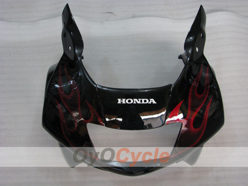 Injection Fairing kit for 95-96 CBR600F3 - Red, Black - Flame #OYO87900018