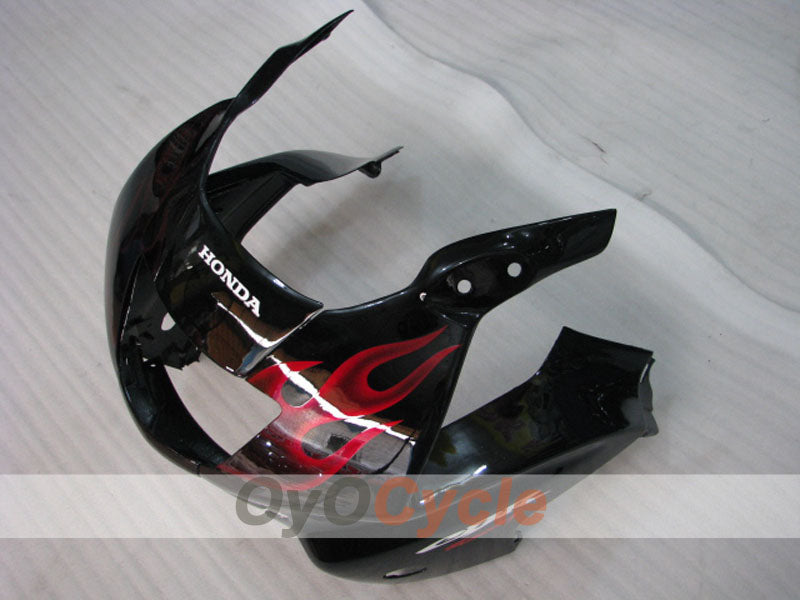 Injection Fairing kit for 95-96 CBR600F3 - Red, Black - Flame #OYO87900018