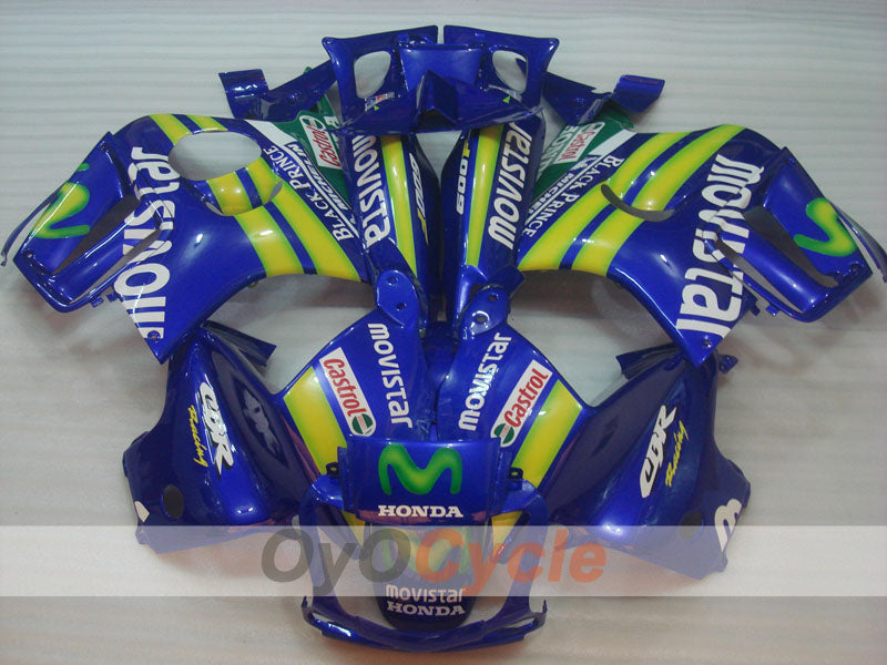 Injection Fairing kit for 95-96 CBR600F3 - Yellow, Blue - Castrol, Movistar #OYO87900023 Secondary image