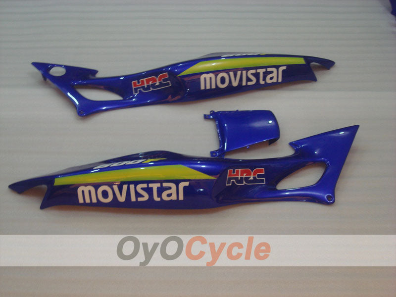 Injection Fairing kit for 95-96 CBR600F3 - Yellow, Blue - Castrol, Movistar #OYO87900023