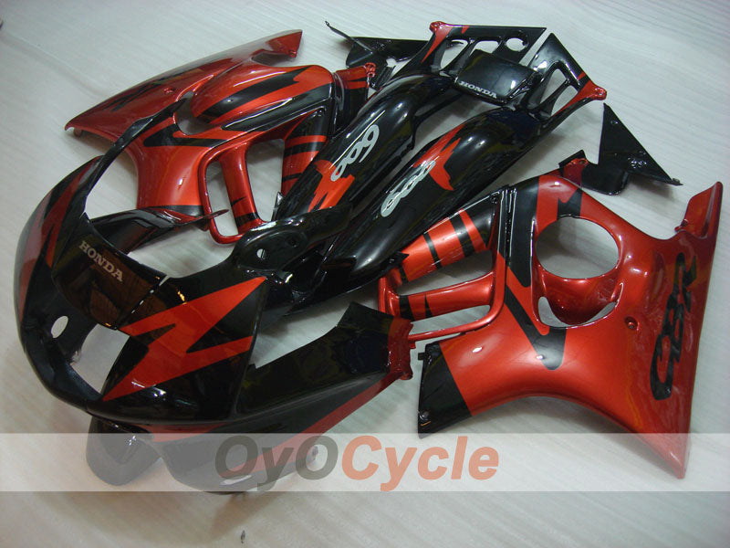 Injection Fairing kit for 95-96 CBR600F3 - Orange, Black - Factory Style #OYO87900031