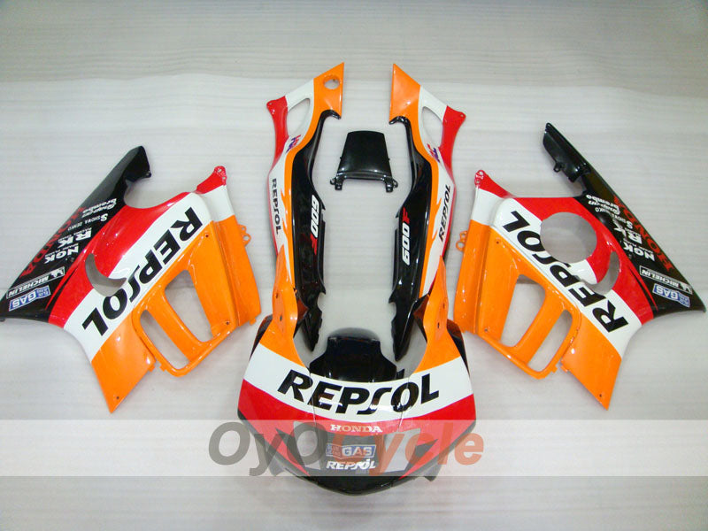 Injection Fairing kit for 97-98 CBR600F3 - Orange, Black - Repsol #OYO87900098 Secondary image