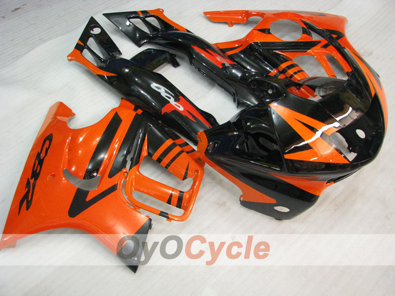 Injection Fairing kit for 95-96 CBR600F3 - Orange, Black - Factory Style #OYO87902776