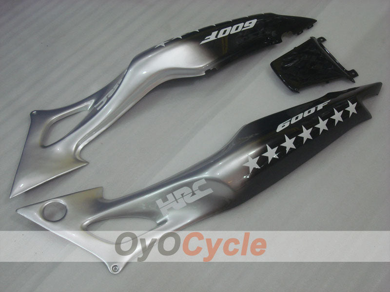 Injection Fairing kit for 95-96 CBR600F3 - Black, Silver - SevenStars #OYO87904797