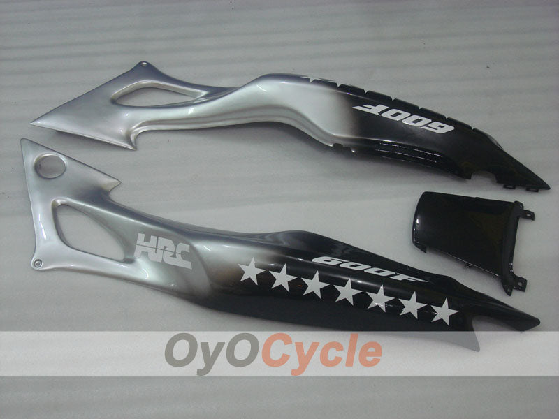 Injection Fairing kit for 95-96 CBR600F3 - Black, Silver - SevenStars #OYO87904797
