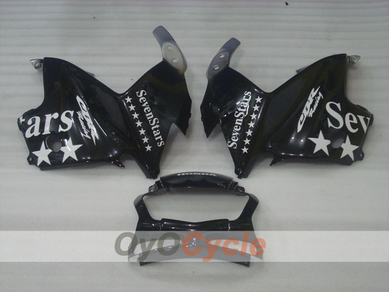 Injection Fairing kit for 95-96 CBR600F3 - Black, Silver - SevenStars #OYO87904797