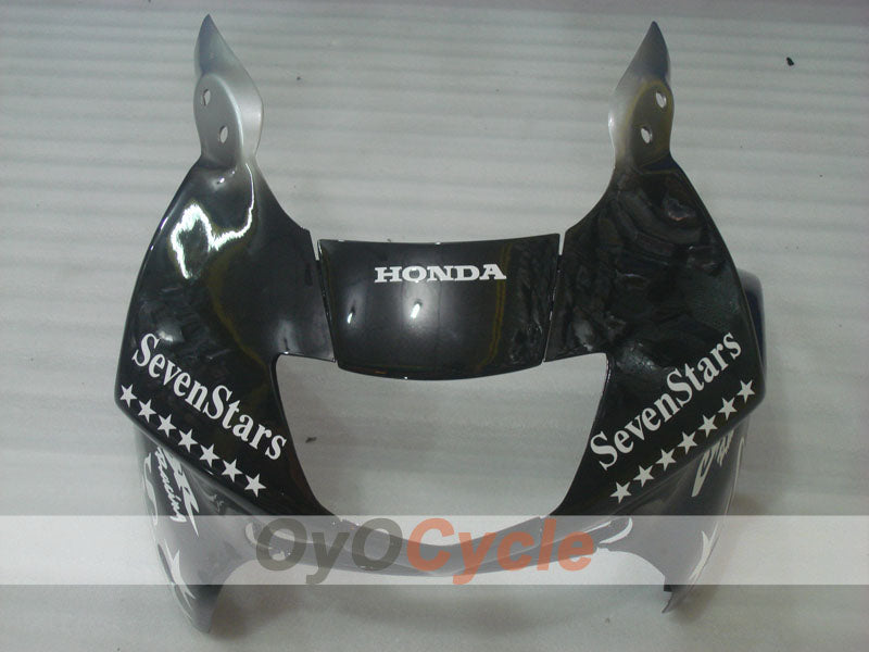 Injection Fairing kit for 95-96 CBR600F3 - Black, Silver - SevenStars #OYO87904797