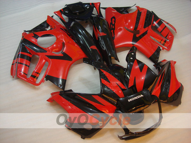 Injection Fairing kit for 97-98 CBR600F3 - Red, Black - Factory Style #OYO87904820 Main image