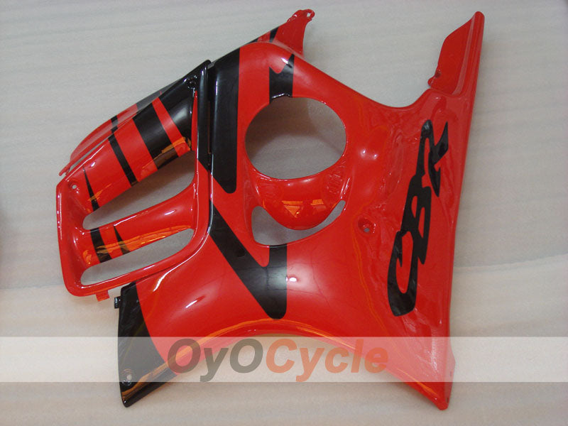 Injection Fairing kit for 95-96 CBR600F3 - Red, Black - Factory Style #OYO87904798