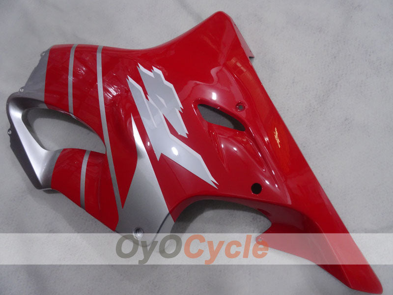 Injection Fairing kit for 99-00 CBR600F4 - Red, Silver - Factory Style #OYO87904821