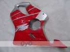 Injection Fairing kit for 99-00 CBR600F4 - Red, Silver - Factory Style #OYO87904821