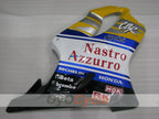Injection Fairing kit for 99-00 CBR600F4 - Yellow, White, Black - Nastro Azzurro #OYO87904823