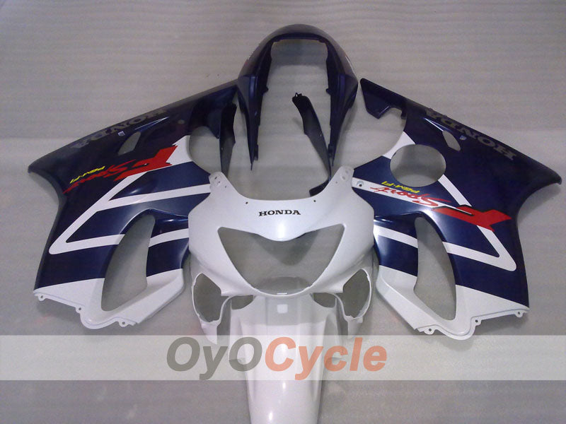 Injection Fairing kit for 99-00 CBR600F4 - Blue, White - Factory Style, Customize #OYO87904825