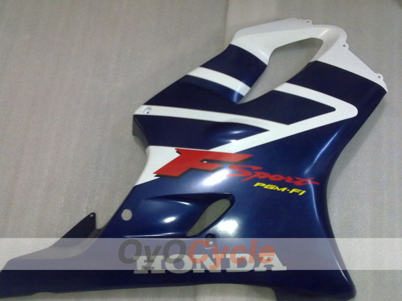 Injection Fairing kit for 99-00 CBR600F4 - Blue, White - Factory Style, Customize #OYO87904825