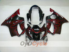 Injection Fairing kit for 99-00 CBR600F4 - Red, Black - Flame #OYO87900110