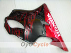 Injection Fairing kit for 99-00 CBR600F4 - Red, Black - Flame #OYO87900110