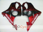Injection Fairing kit for 99-00 CBR600F4 - Red, Black - Flame #OYO87900110