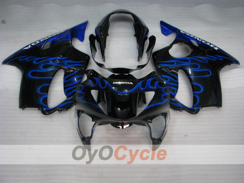 Injection Fairing kit for 99-00 CBR600F4 - Blue, Black - Flame #OYO87900111 Secondary image